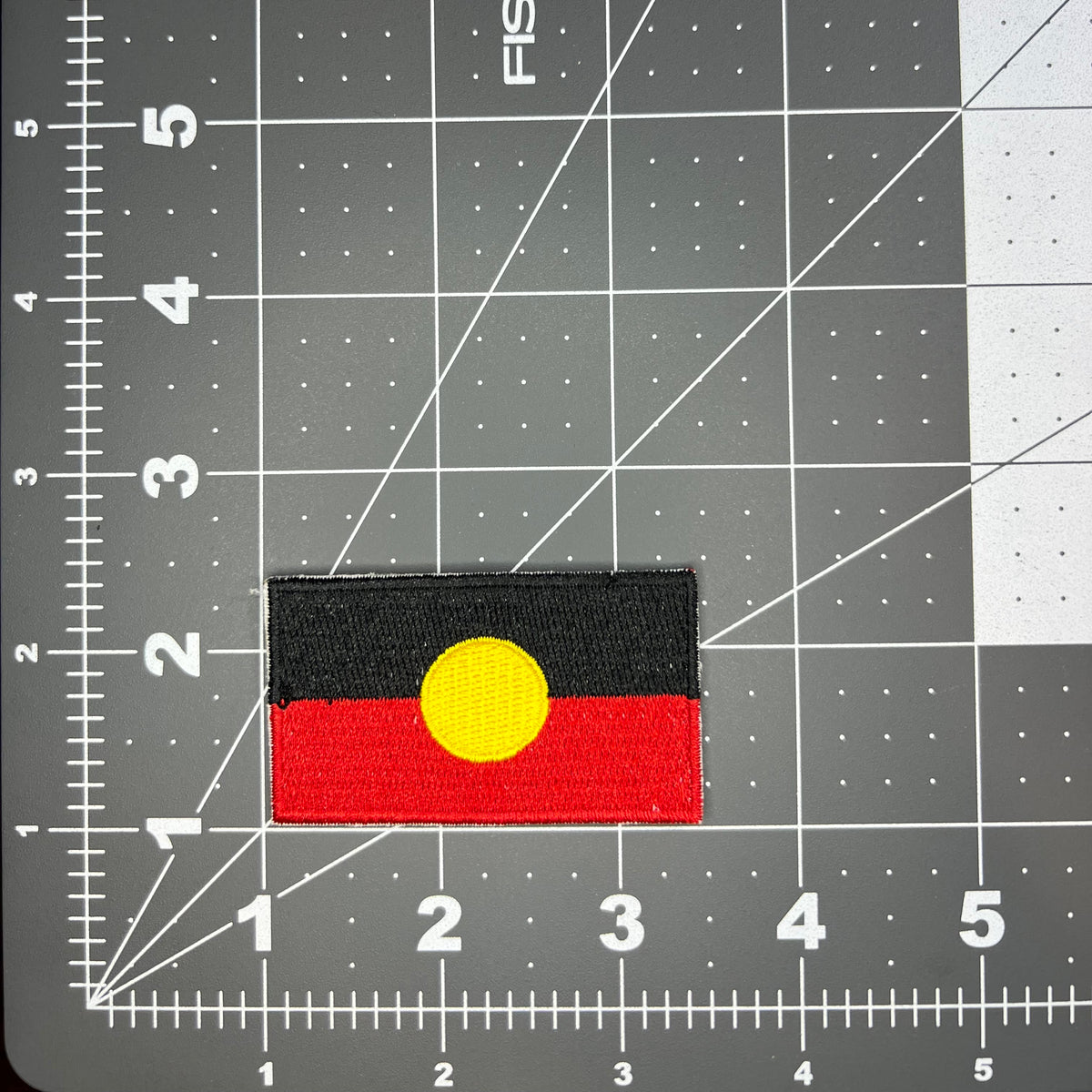 Australian Aboriginal Vintage Flag