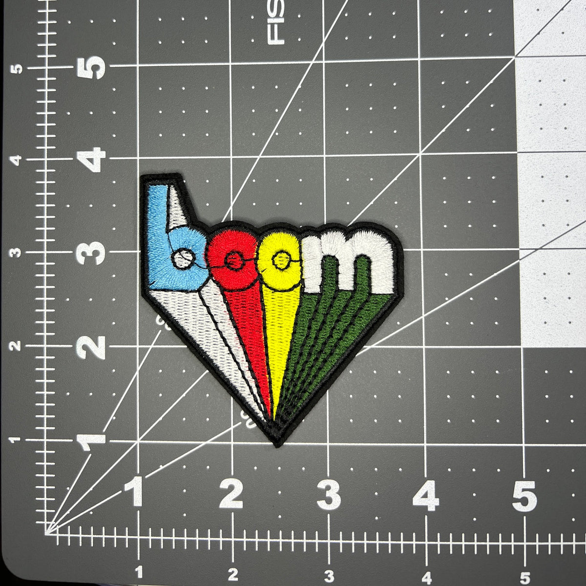 Boom Vintage Style Patch