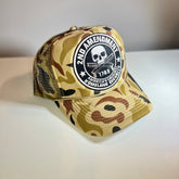 Cobra-5-Panel Camouflage Foam Front Mesh Back 2nd Amendment Hat