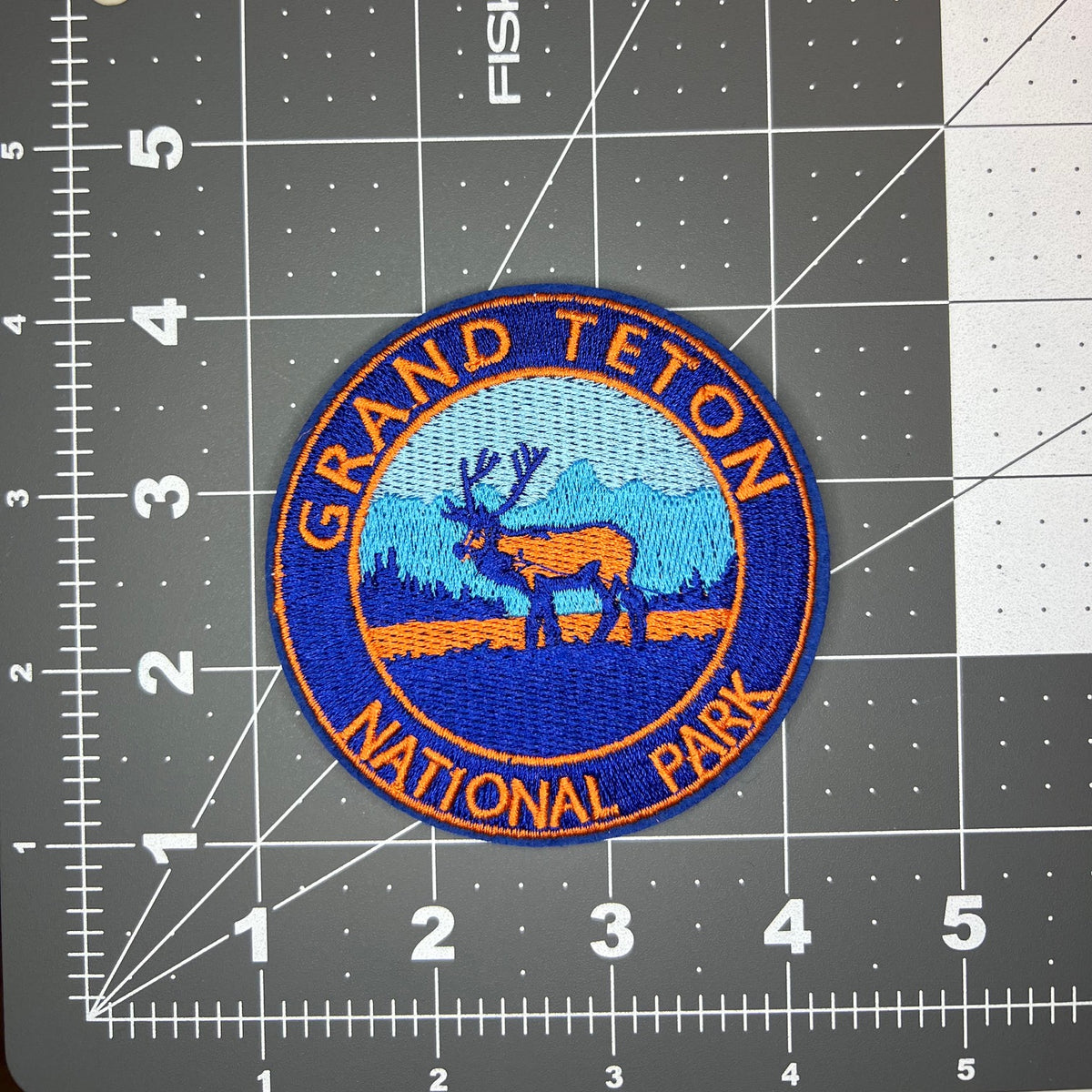 Grand Teton National Park Vintage Patch