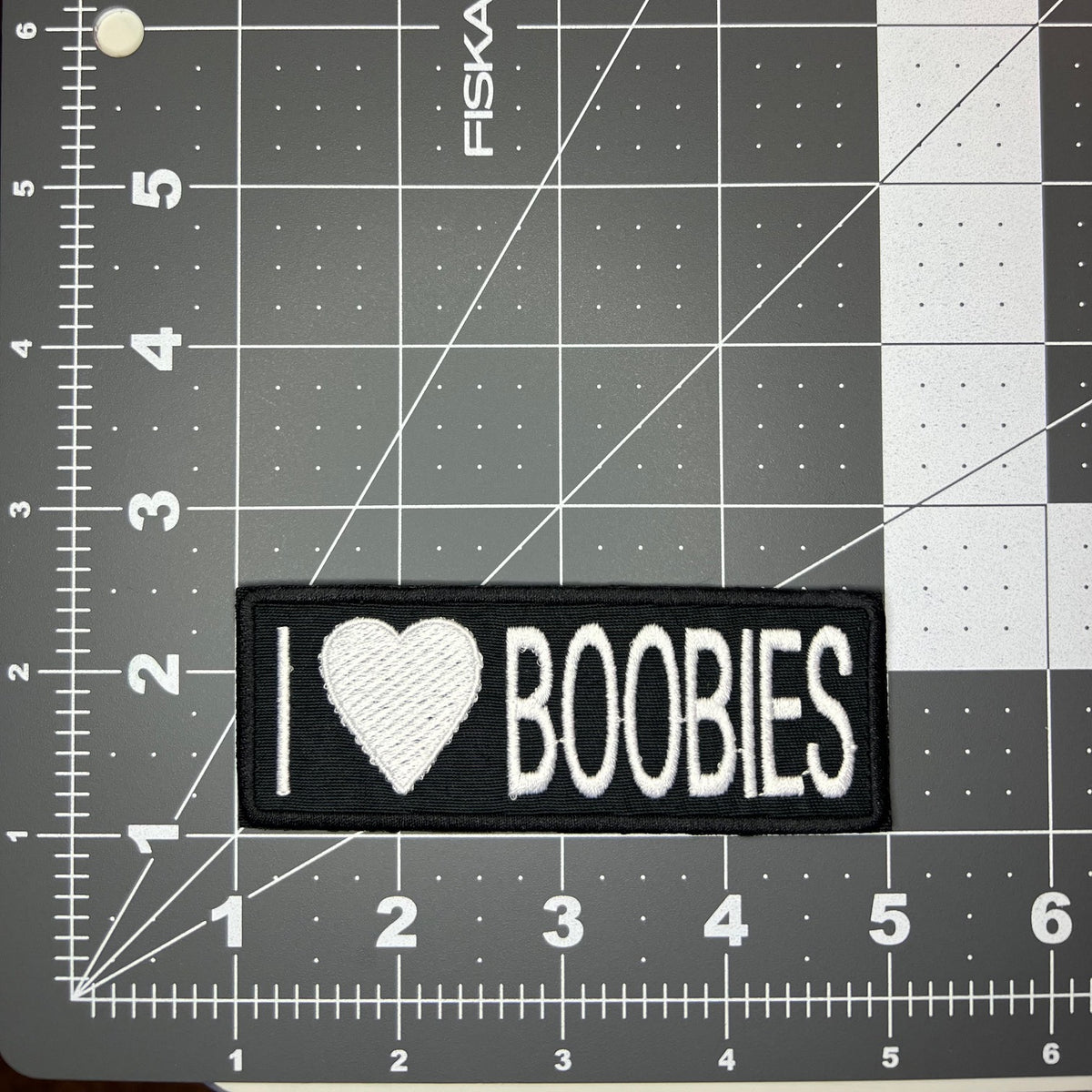 I Love Boobies Vintage Patch