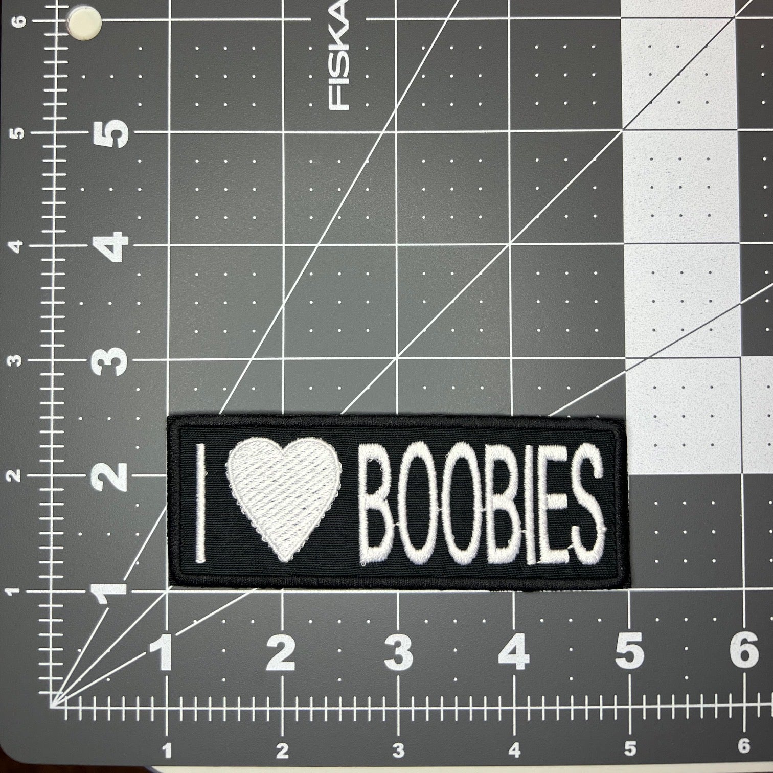 I Love Boobies Vintage Patch