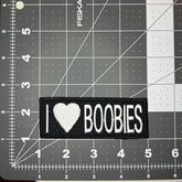 I Love Boobies Vintage Patch