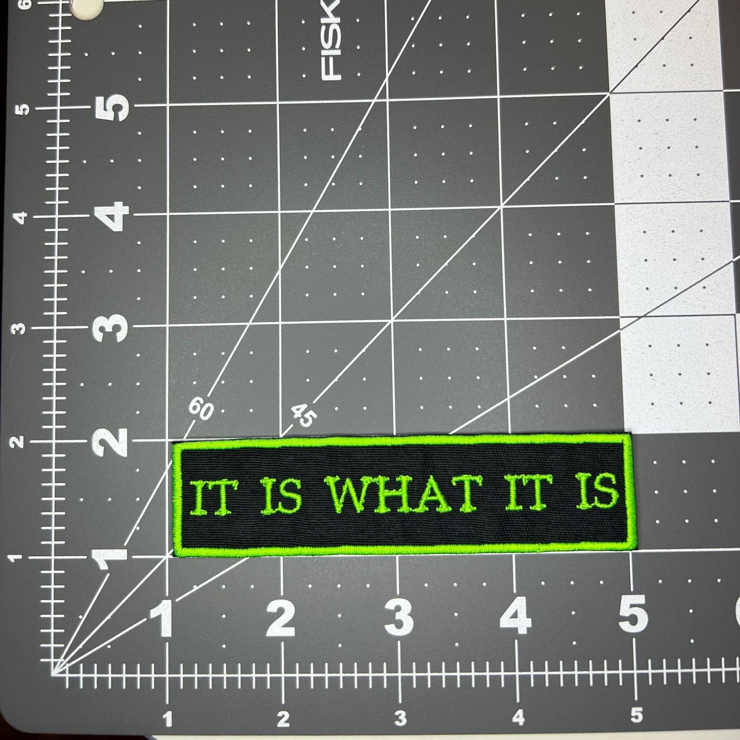 It Is What It Is Vintage Patch