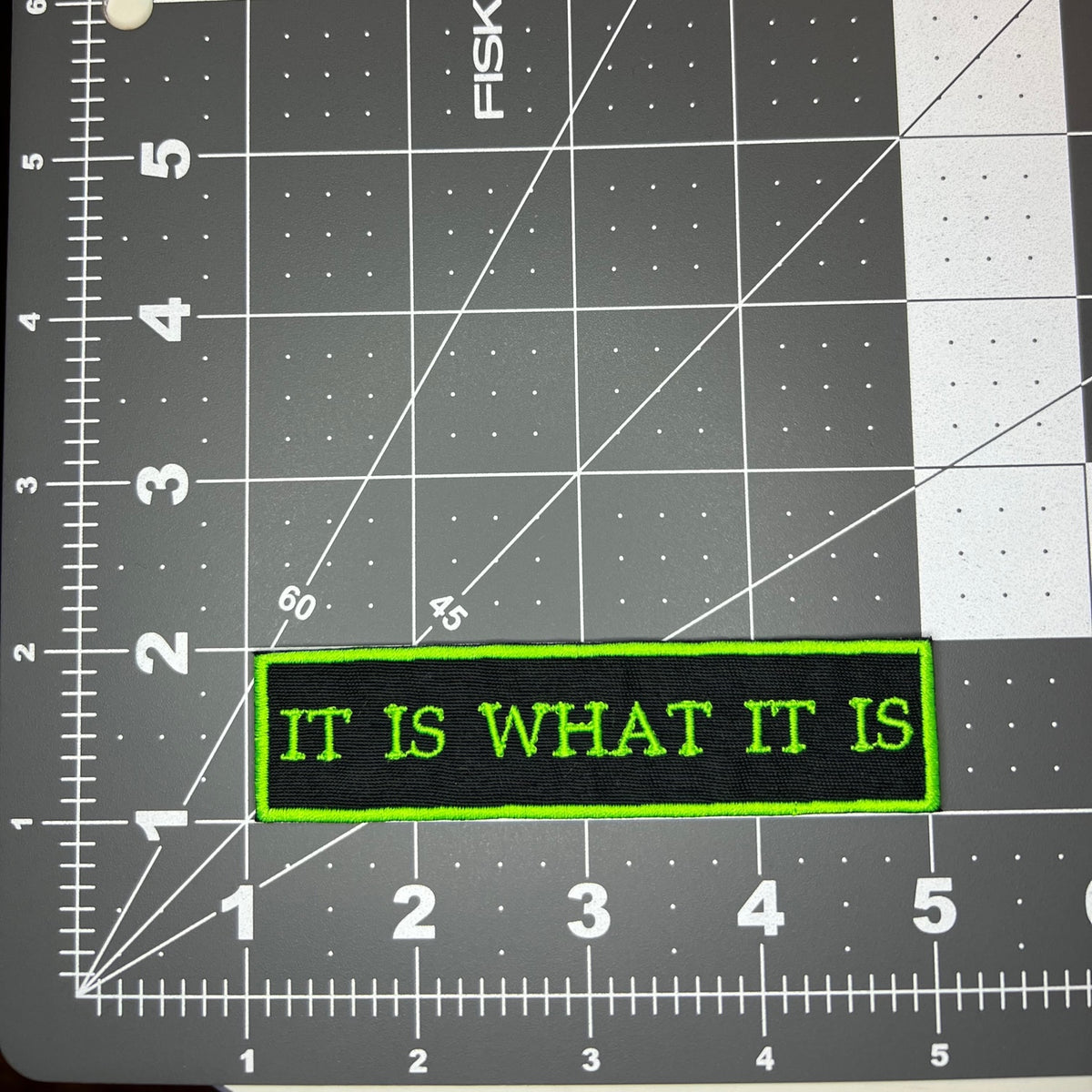 It Is What It Is Vintage Patch