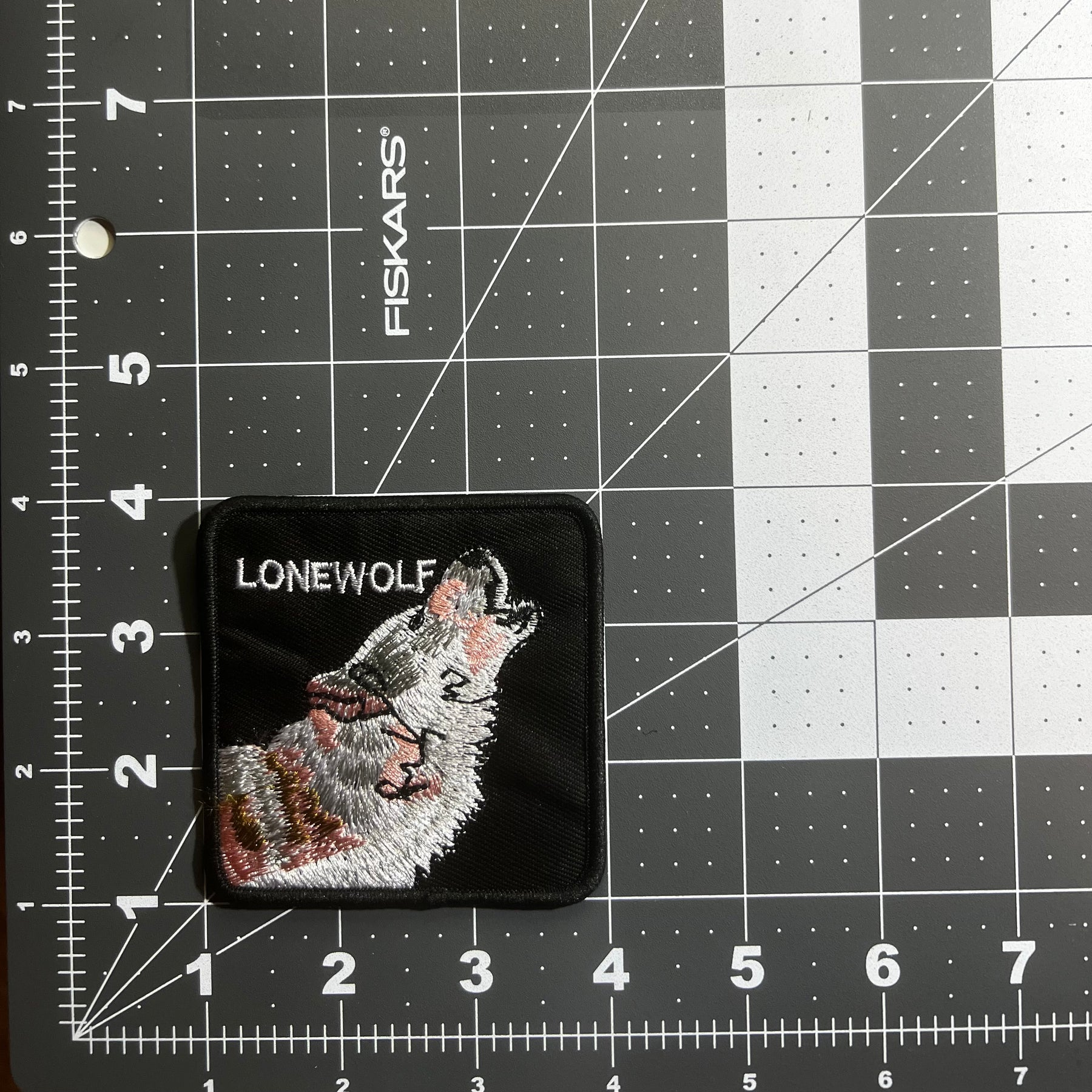 Lonewolf Howling Vintage Patch