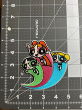 Powerpuff Girls Trio Flying Vintage Patch