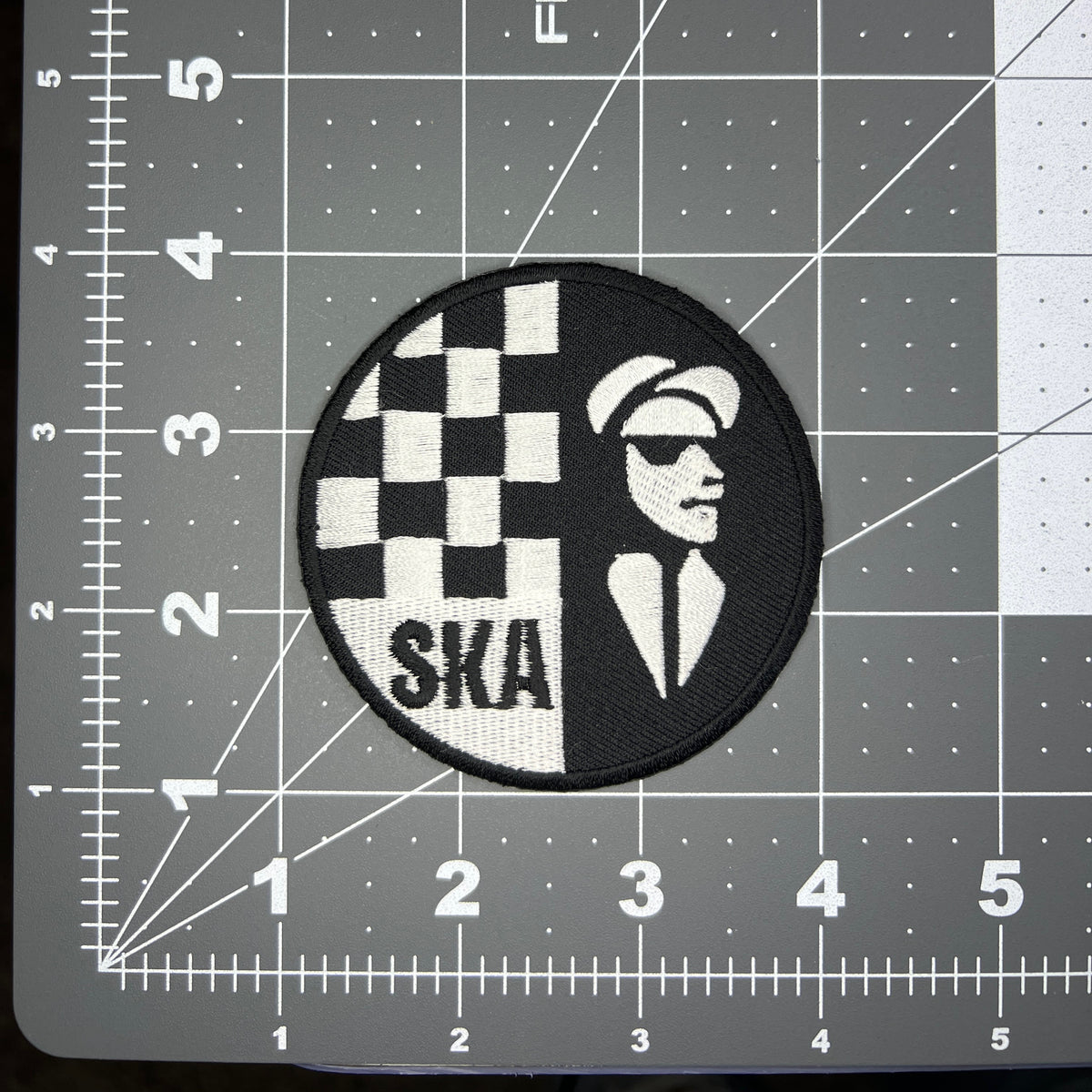 SKA Music Vintage Patch