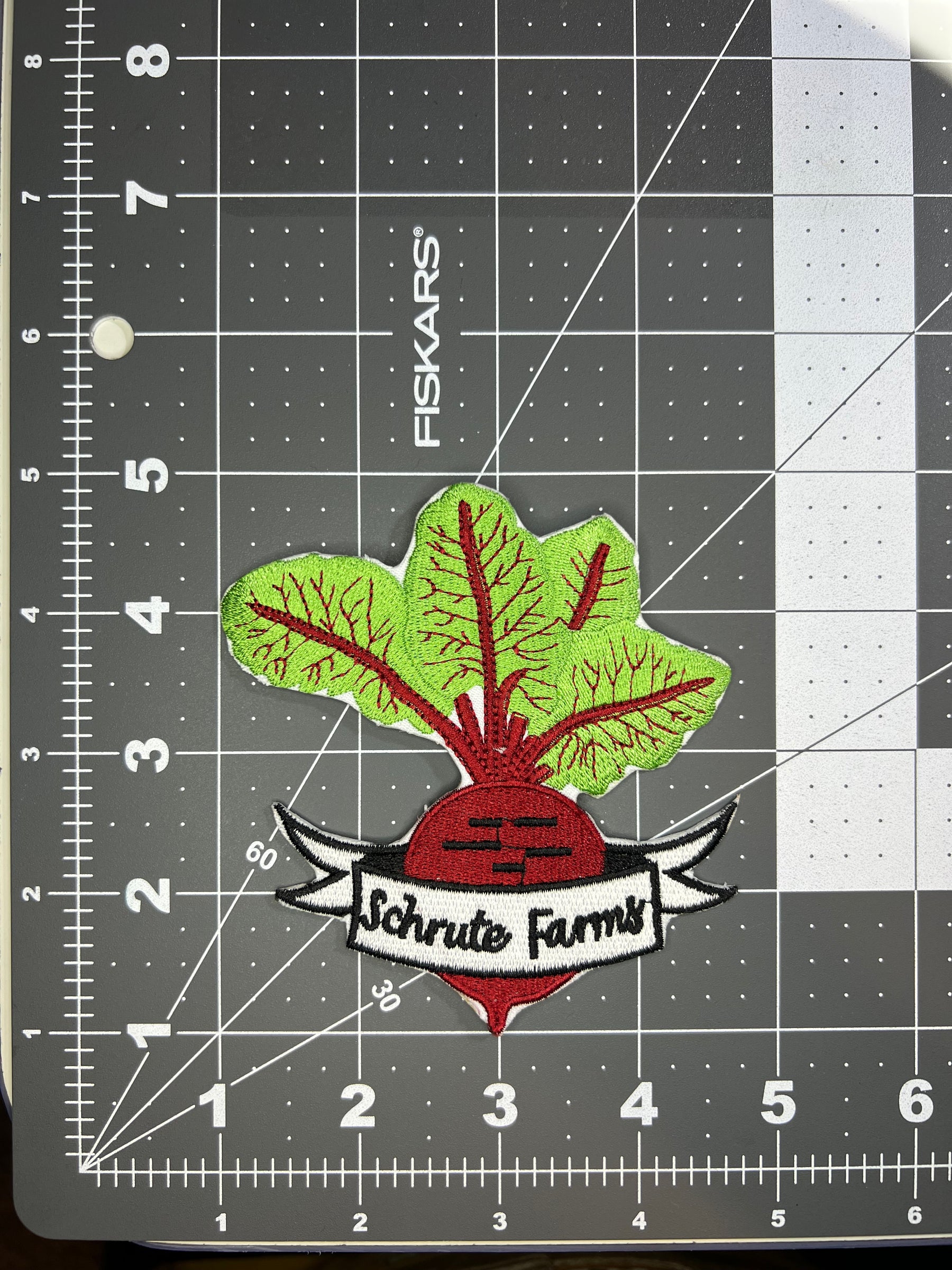 Schrute Farms Beets Vintage Patch