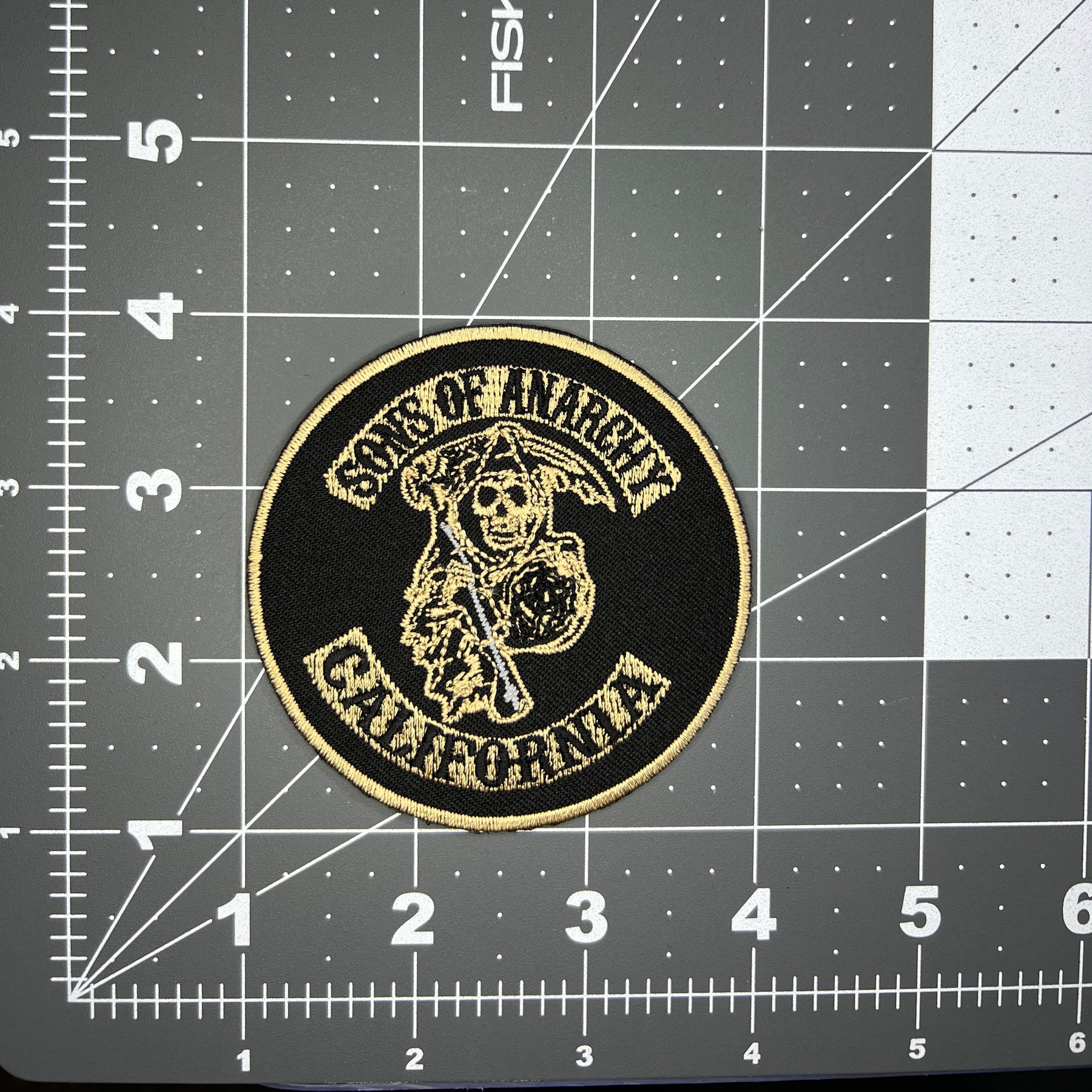 Sons of Anarchy CA Vintage Patch