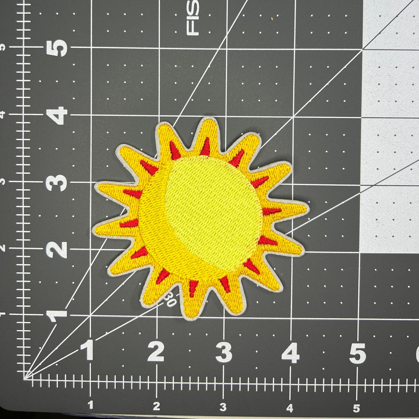 The Sun Retro Style Patch