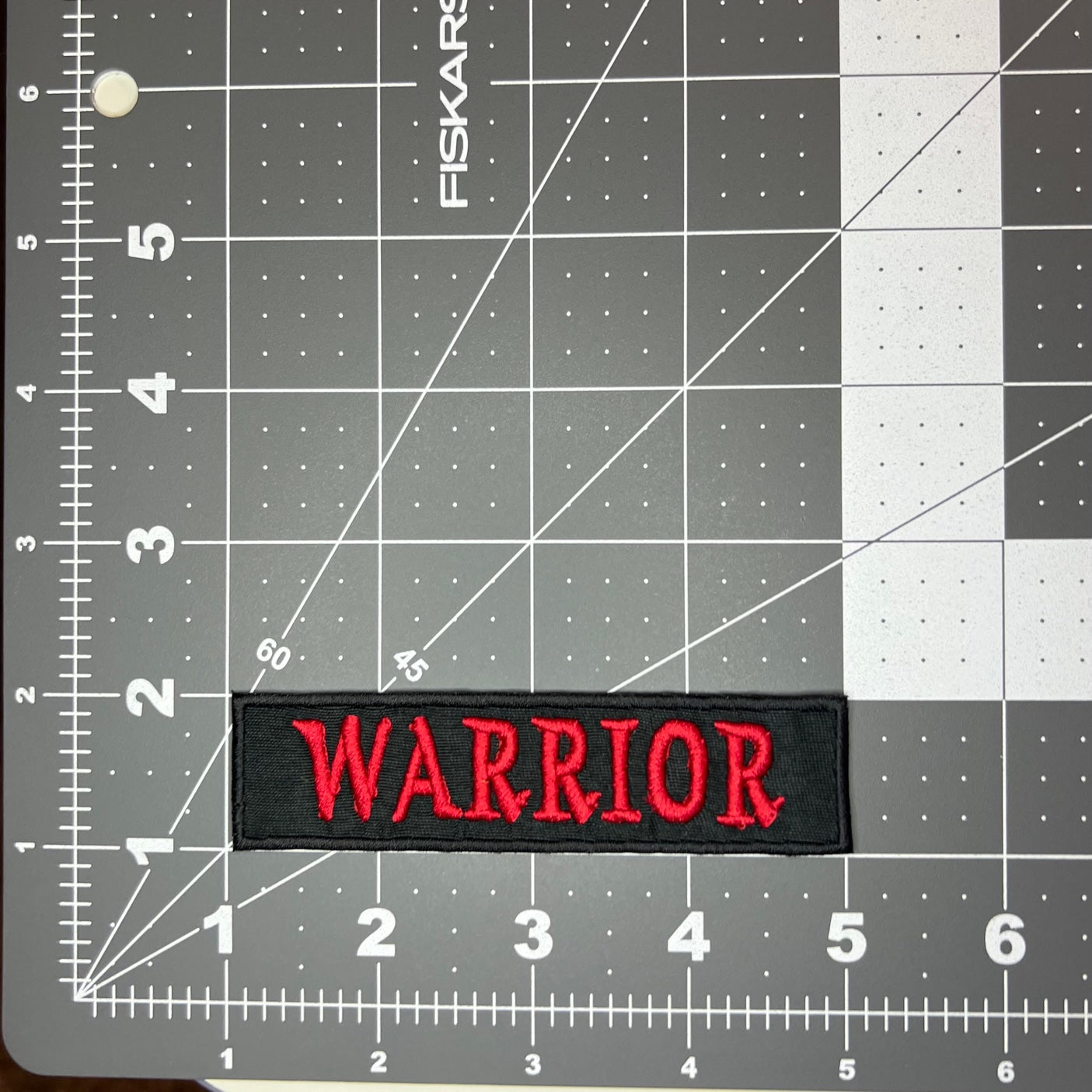 Warrior Horde Red Vintage Patch