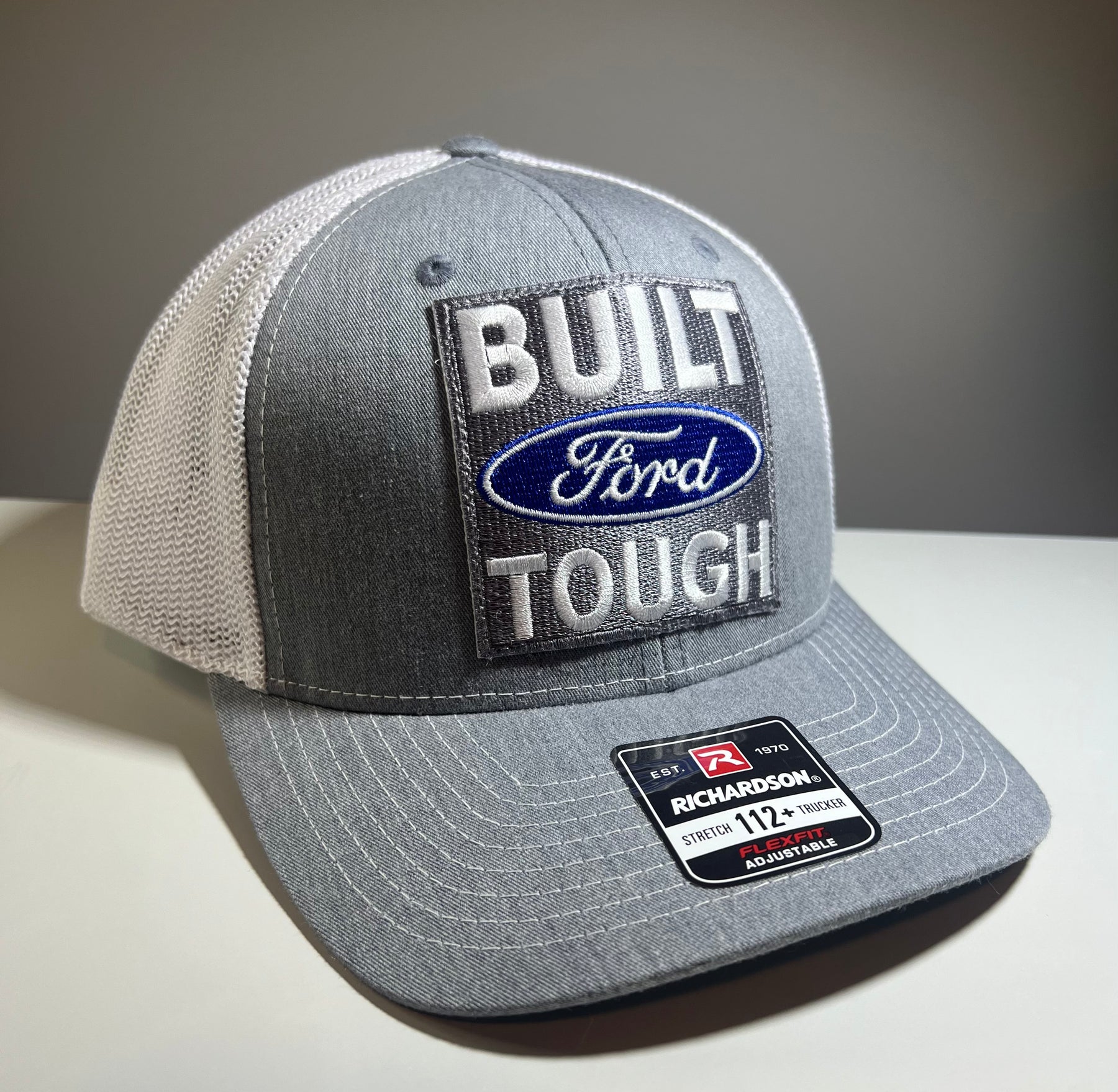 Richardson 112+ R-Flex Adjustable Trucker Built Ford Tough Hat