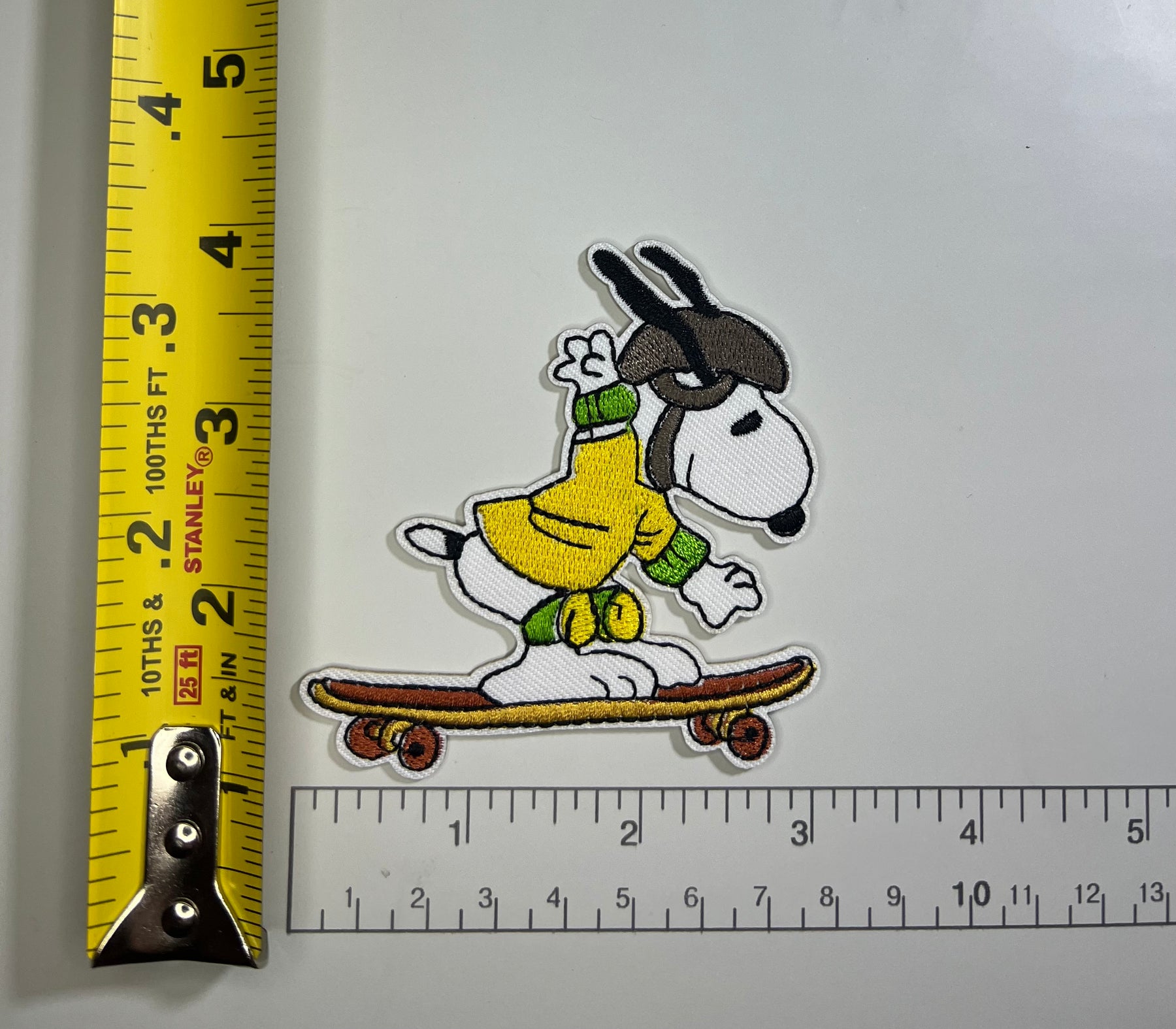 Snoopy - Charlie Brown Skateboard Vintage Patch