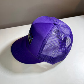 Cobra-Polyester Foam Mesh Cap - Purple Patagonia