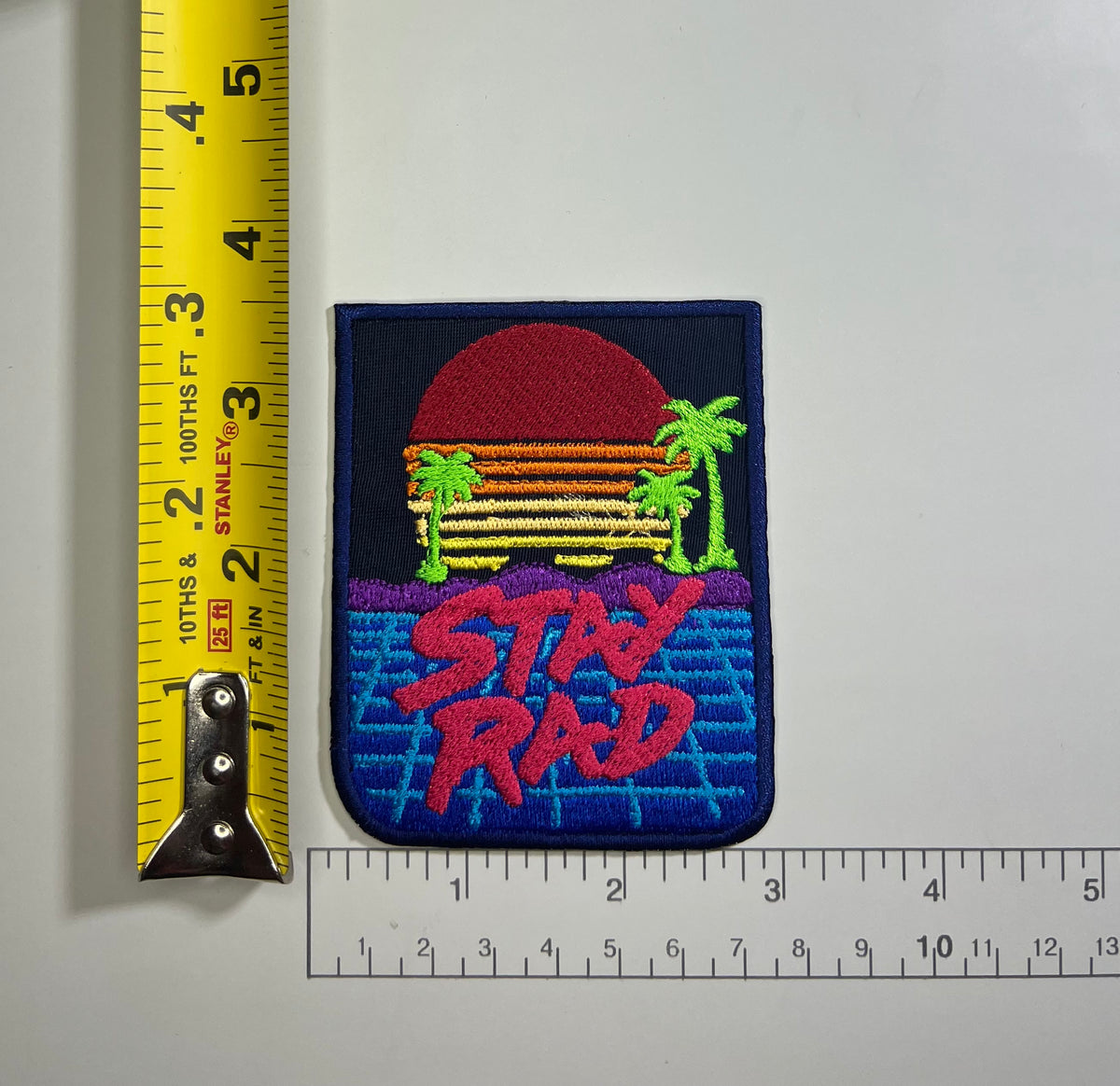 Vaporwave Sunset Rad Vintage Patch