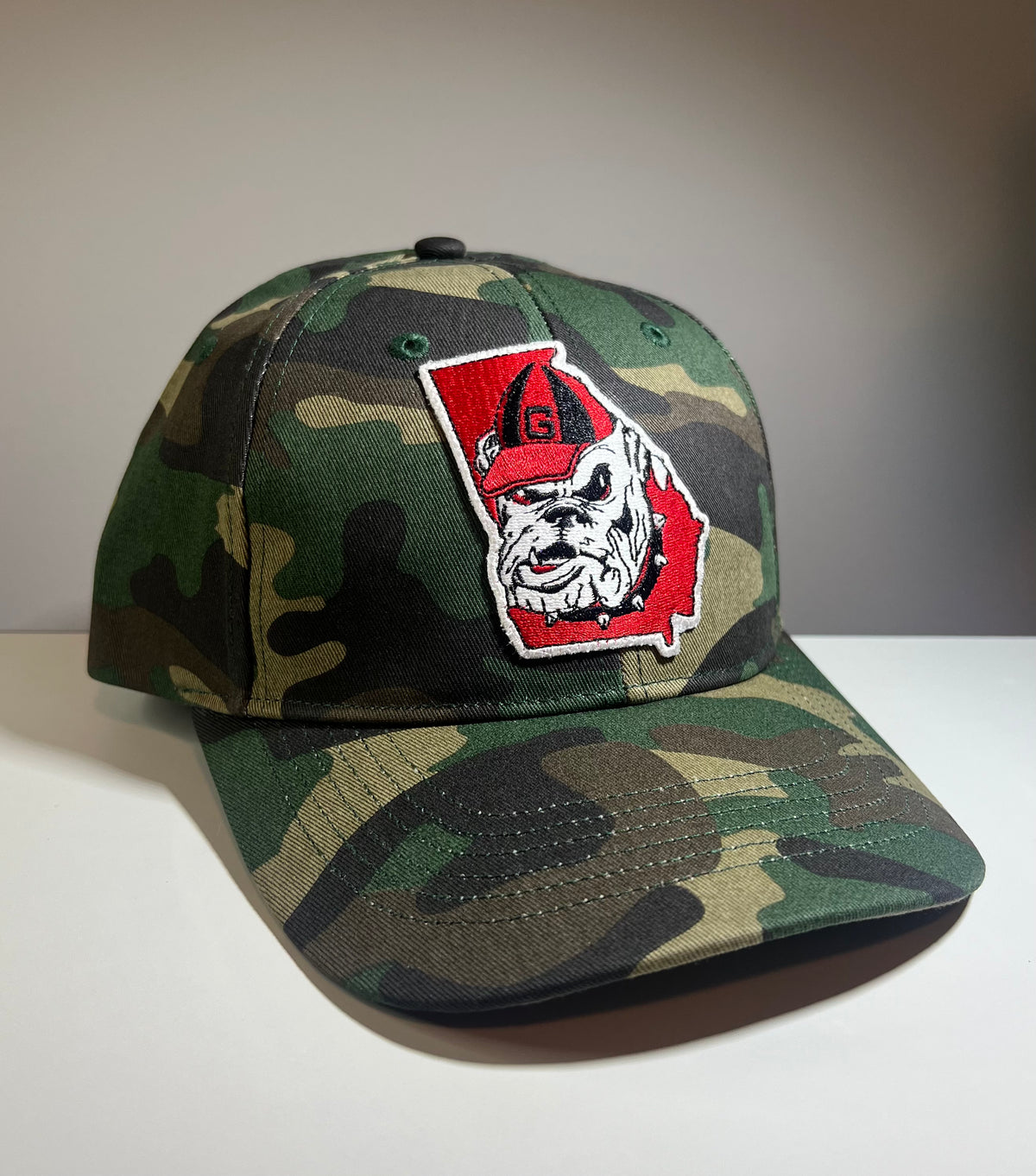 Richardson 843 Sport Casual Camo UGA Bulldog Vintage