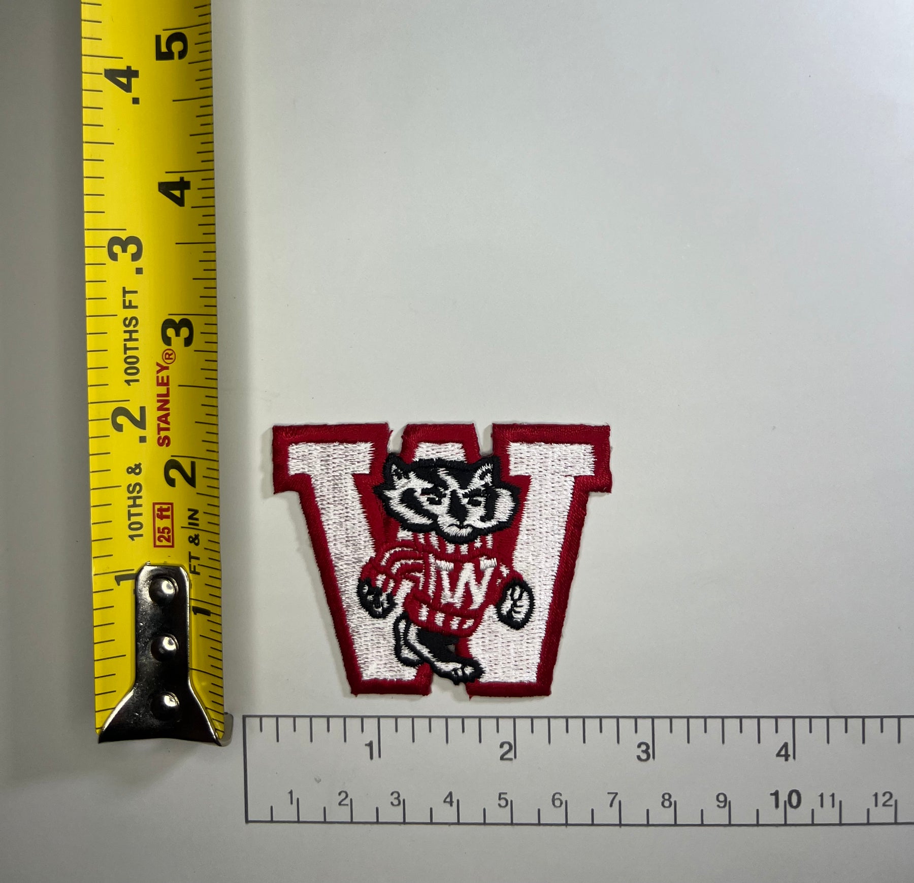 Bucky Badger - Wisconsin Badgers Mascot - Vintage Patch