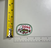 Fishing Retro Style Patch